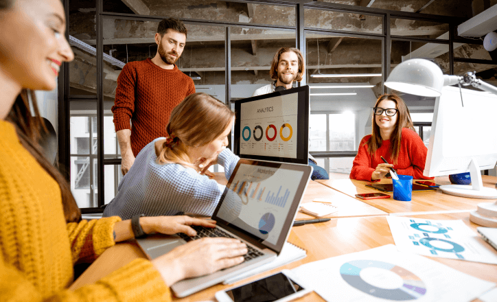 Équipe de développement d'application web